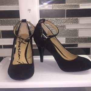 Black American rag heels